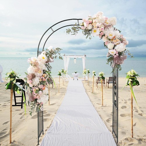 Garden arbor with gate - garden,