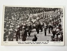 1910 Postcard, Funeral Of King