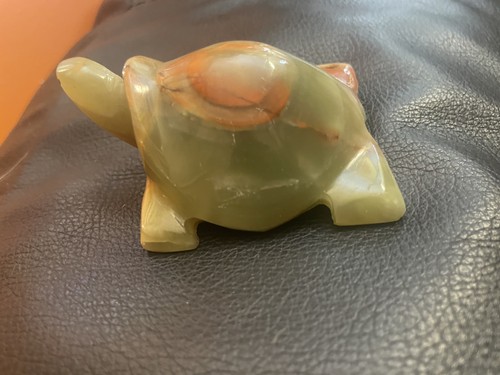 Vintage onyx green carved - vintage,