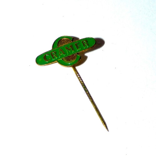Vintage cramer enamel pin - enamel,