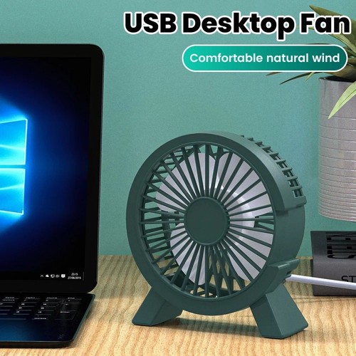 Mini usb desk fan small - small, quiet