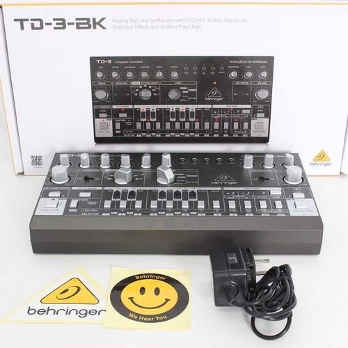 Behringer analog bass - td-3-bk,