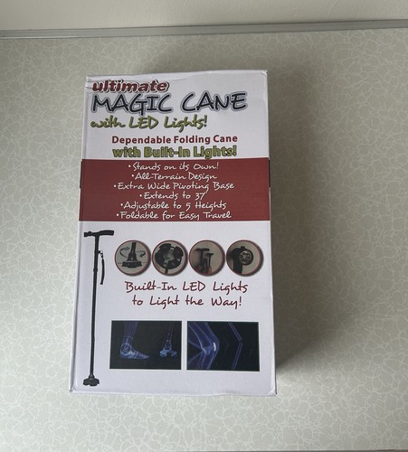 Magic cane with - with, light