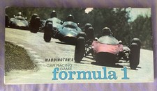 VINTAGE Formula 1 One Board Game Waddingtons Motor Car Racing Strategy 1964 RARE