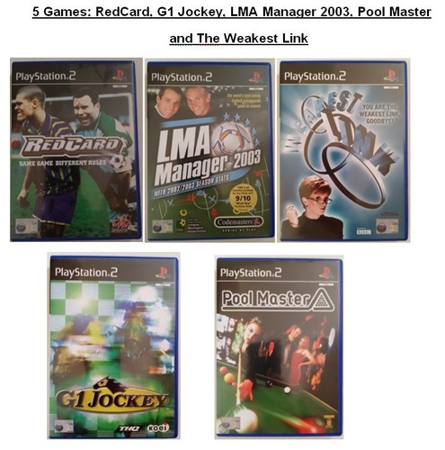Ps2 game bundle - ps2,