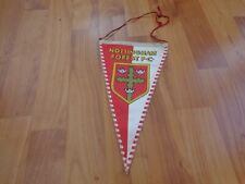 LARGE 30CM VINTAGE ORIGINAL 1960'S NOTTINGHAM FOREST FOOTBALL PENNANT