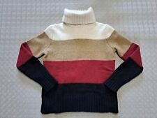 Wool Angora Rabbit Hair Vintage Deane and White Turtle Neck Knit Jumper Size XS