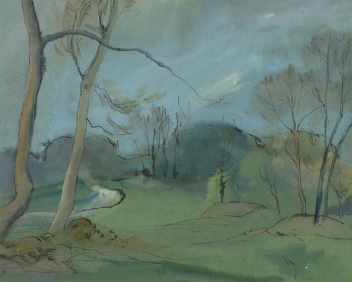 20th century watercolour - 20th,