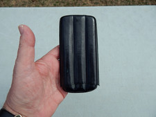 DUNHILL BLACK LEATHER