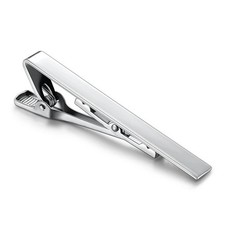 Mens Metal Silver Gold Tie