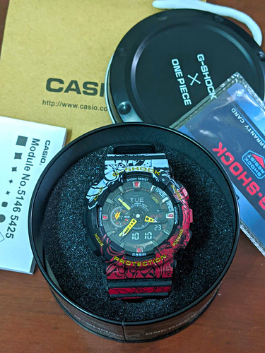 Casio shock one piece - g-shock,