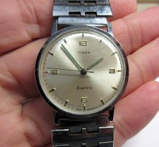 Vintage TIMEX ELECTRONIC Mens WRISTWATCH - Ticking