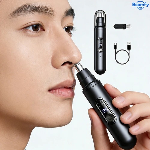 Digital nose hair trimmer - hair,