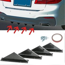 4PCS Carbon Style Body Rear