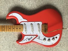 left handed Burns Marquee guitar