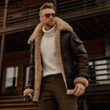 Men's Sheepskin Brown B3