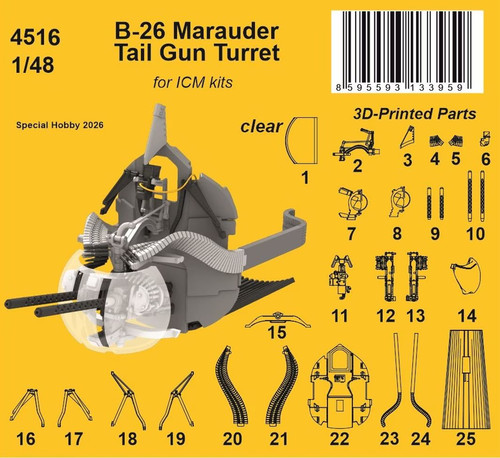 Marauder tail gun - 1:48,