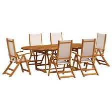 Garden Dining Set Table and