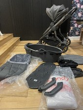 iCandy Orange Dark Slate Mark Phantom /Grey Accessory Bundle