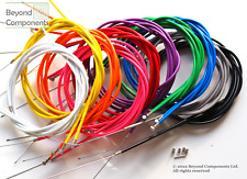 MTB BMX Coloured Brake Cable Pair (Front and Rear), 10 colours