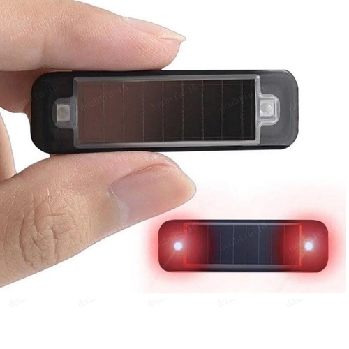 Red led solar - solar, powered