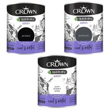 Crown Quick Dry Satin Paint