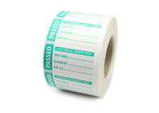 4th Edition, Portable Appliance Testing Labels (PAT TEST). 1,000 Per Roll.