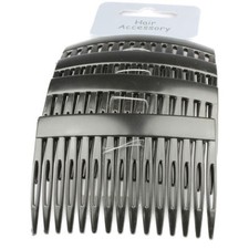 HAIR COMBS HAIR SLIDES 4 PACK