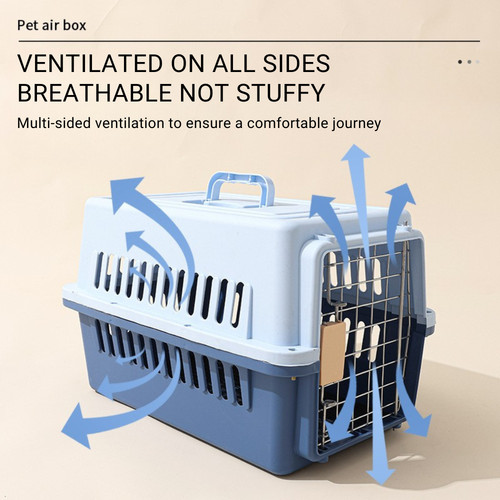 Portable pet carrier crate - pet,