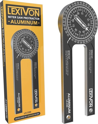 Aluminum miter saw - miter, protractor