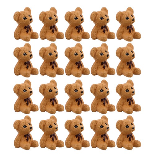 Pcs resin figurines - resin, bear