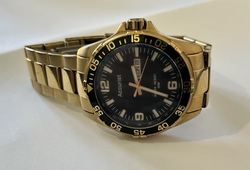 Accurist mb1044b gold tone - mb1044b,