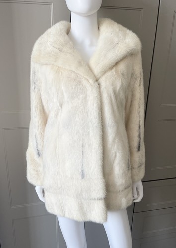 Real cross mink fur - fur, coat