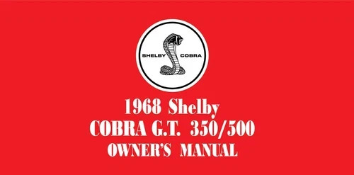 New 1968 shelby - new,