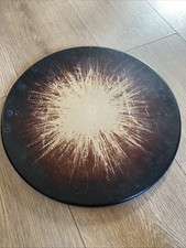 PAMPERED CHEF HERITAGE ROUND PIZZA STONE DISH TRAY BAKEWARE