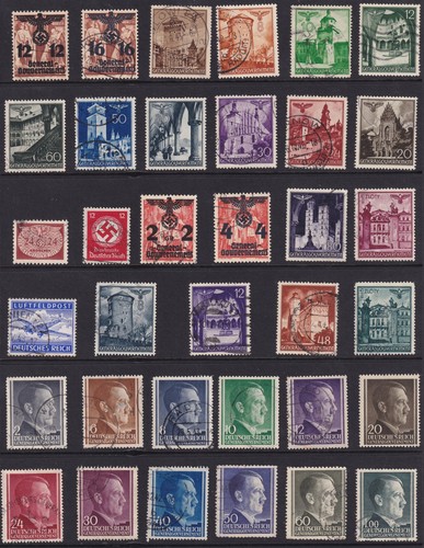 Lot stamp germany poland - lot-r,