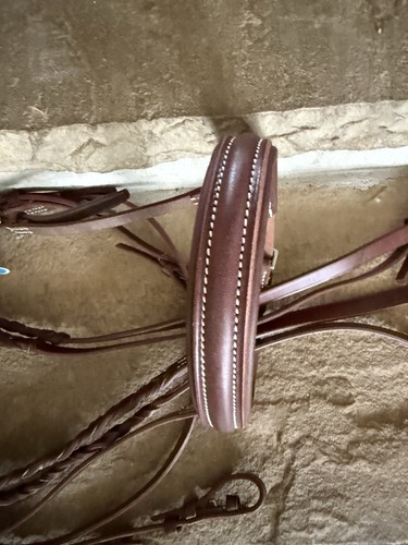 Stubben padded snaffle bridle - padded,