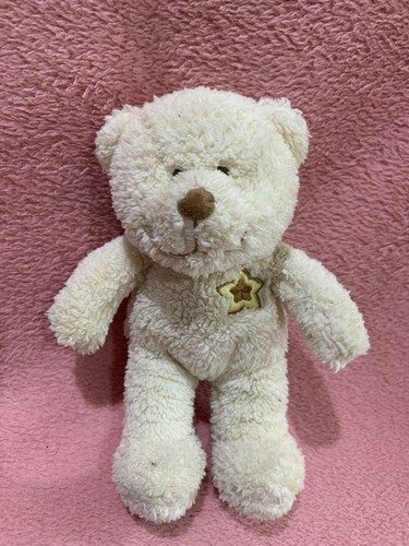 Mothercare cream teddy bear - mothercare, 7"