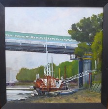 Original oil painting. Fulham