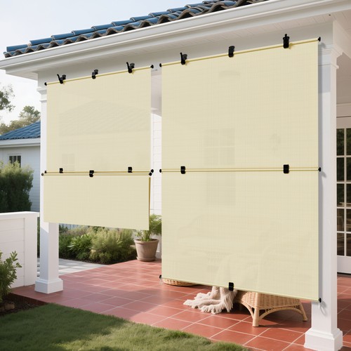 Ourdoor roller shade - uv, block