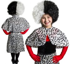 GIRLS EVIL DOG LADY COSTUME