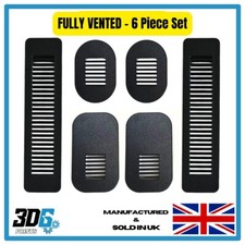 Vented Black Transit Custom