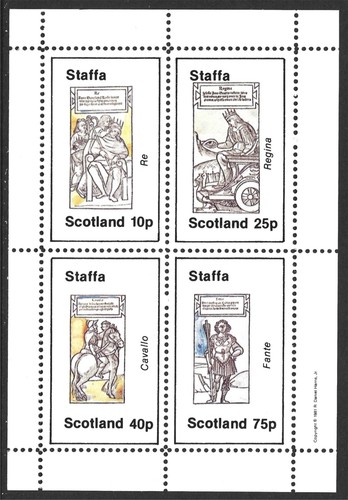 Staffa scotland 1981 - 1981,, italian