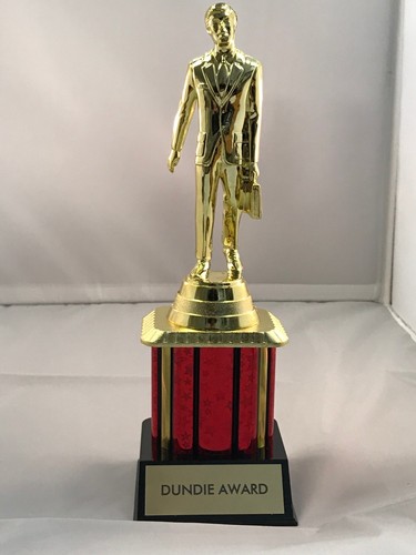 Dundie trophy award the office - award,