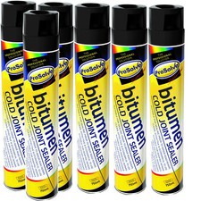 Prosolve Bitumen Cold Joint Seal Spray Tarmac Roof Gutter Repair Pot Hole