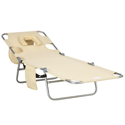 Foldable sun lounger - foldable,