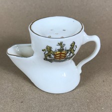 Florentine China Gloucester Crested Dish