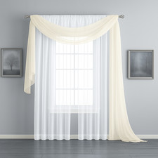 SET NET VOILE CURTAINS and