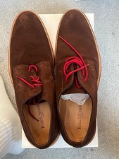 Russell & Bromley brown suede