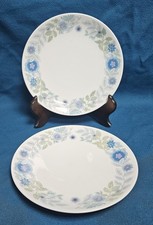 Pair of Wedgwood Clementine Tea  Plates - 6 5/8 inches diameter